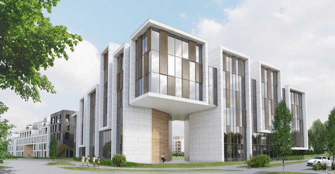 Næringsbygg, Jessheim. Ill: RIFT