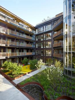 Chr Krohgs gate 39. Gårdsrommet