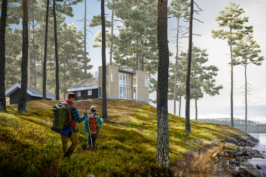 Hytte Finnskogen , 2017