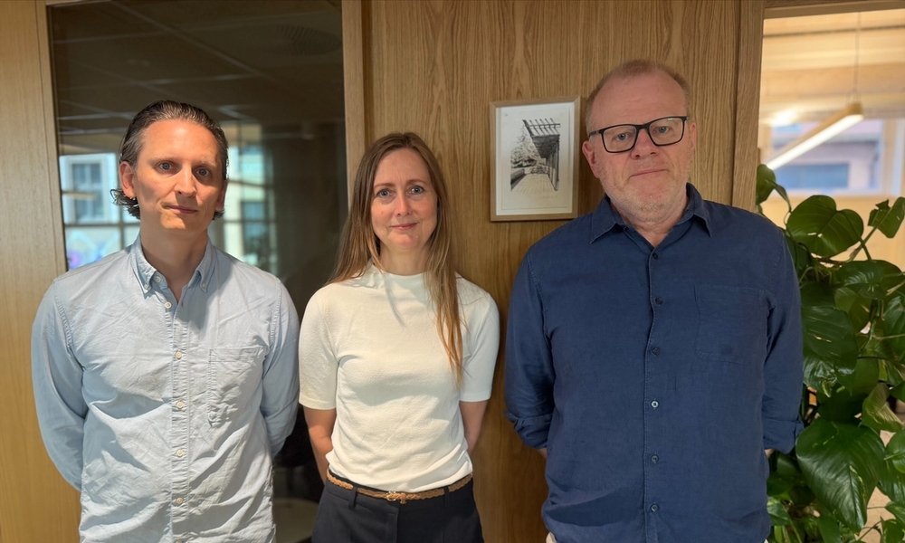 Forhandlingsutvalget: Jørgen Honningsvåg, Vebjørg Ekseth, Steinar Barmen (Foto: Geir Boye Lindhjem)