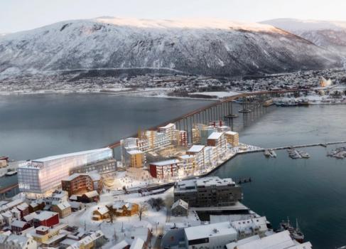 LPO arkitekter: Vervet. Byutvikling og transformasjon, boliger, sjøfront, kultur og hotell. Tromsø