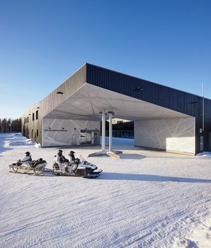 GSV - Militær grensestasjon, Sør-Varanger. Arkitekt: A-lab. Foto: Ivan Brodey