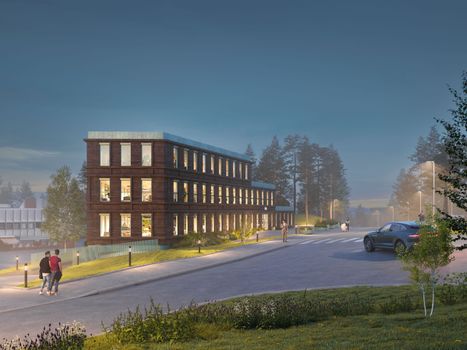 Tuneveien 100, kontorbygg, Grålum, Sarpsborg