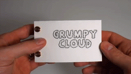 Andymation's "Grumpy Cloud"
