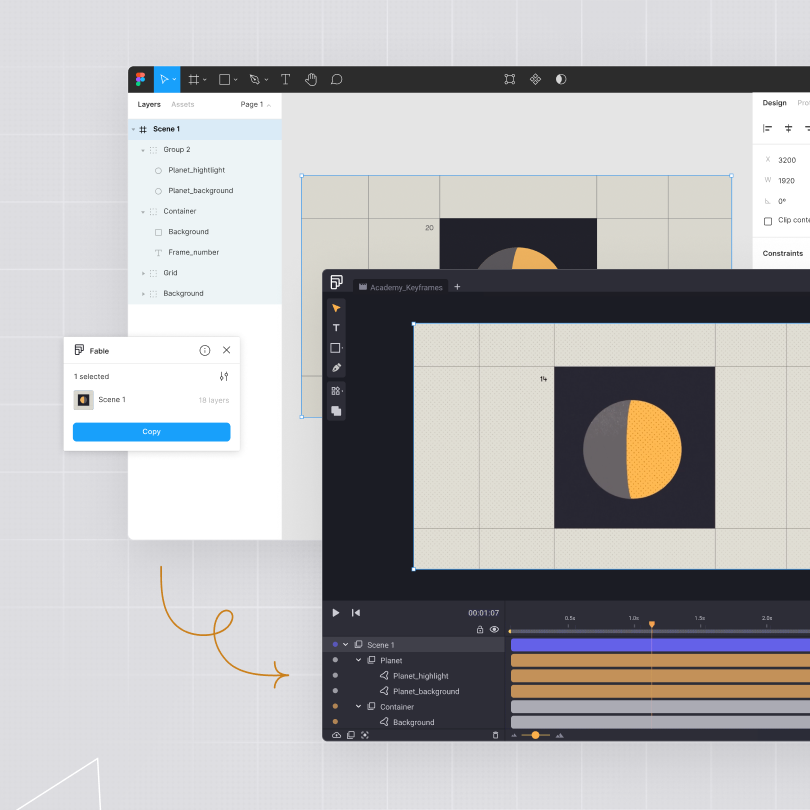 Fable Figma Plugin for motion design and animation