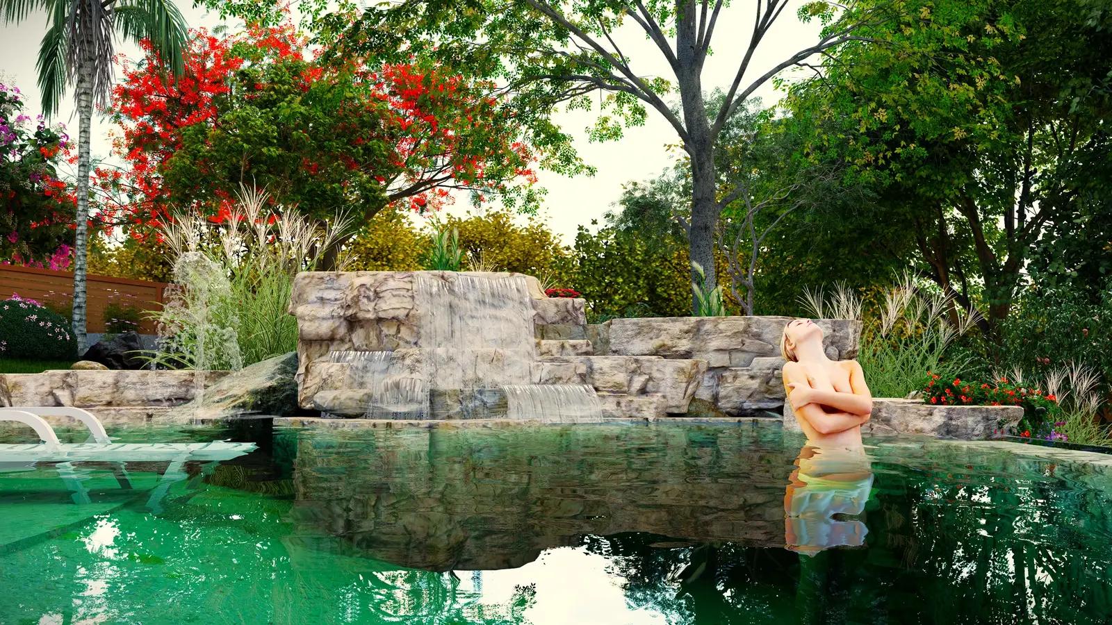 BNC Builders 3D landscape design render