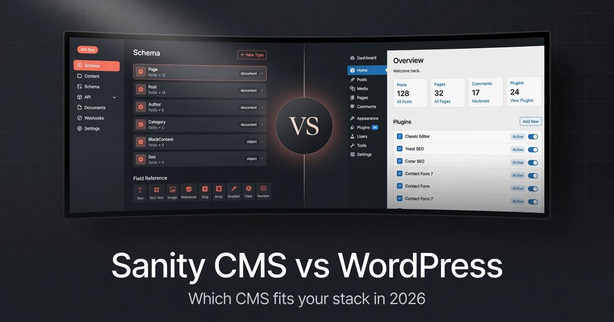 Is Sanity CMS a Replacement for WordPress?