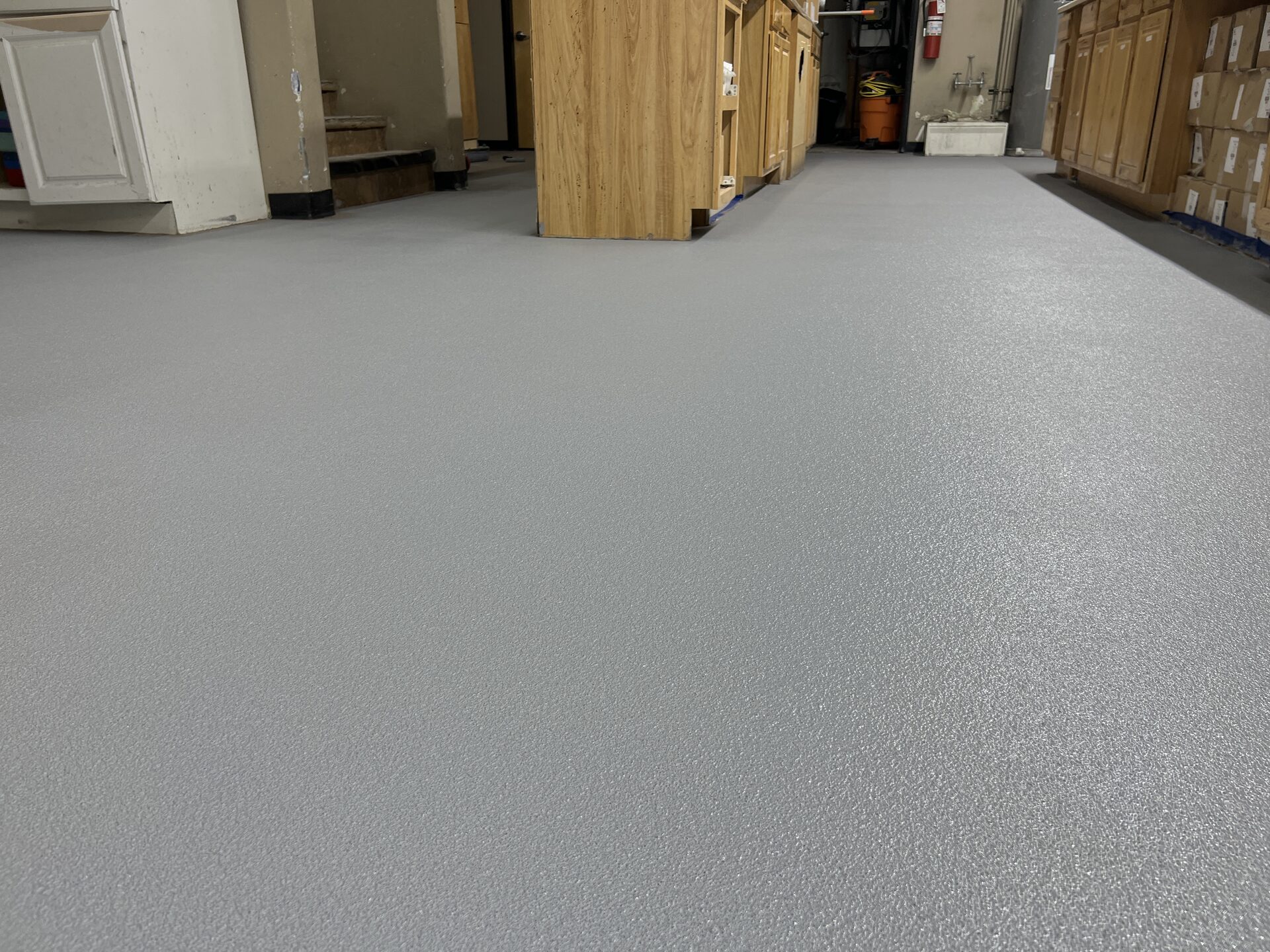 Four Corners epoxy quartz floor coating