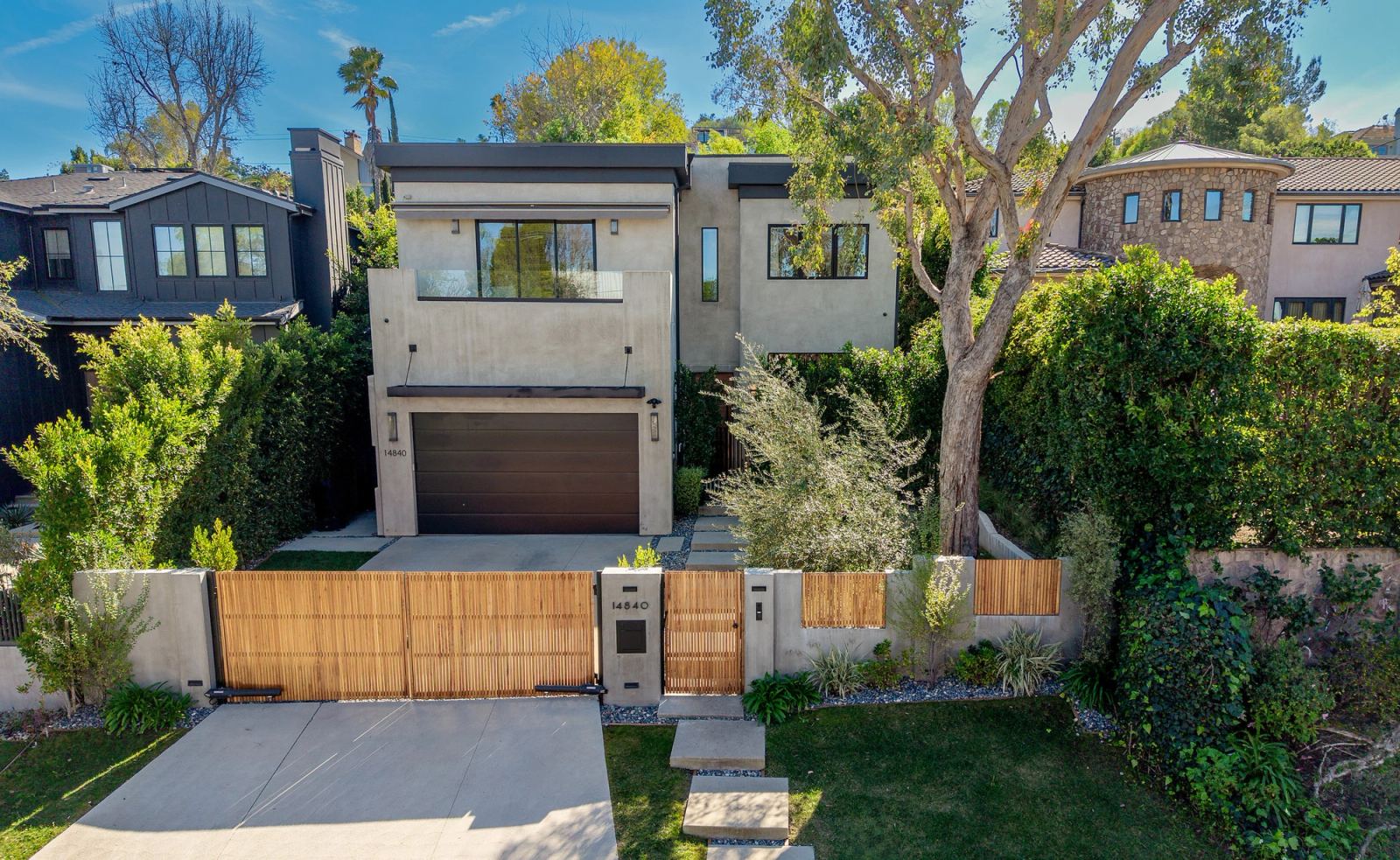 14840 Sutton St modern home exterior