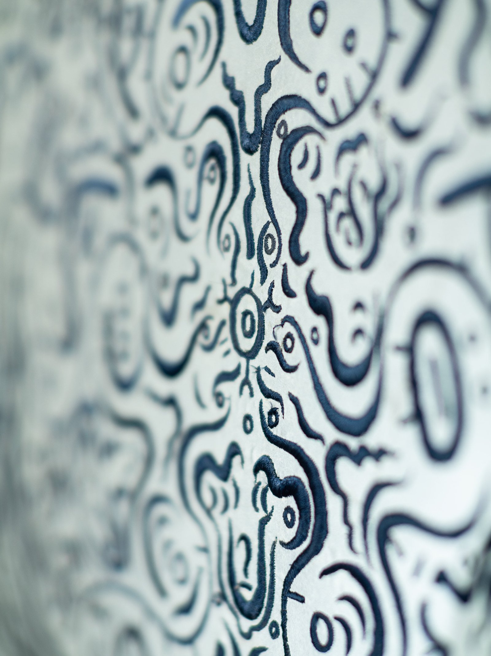 Multiverse Blue Fade Frequency I, detail 6