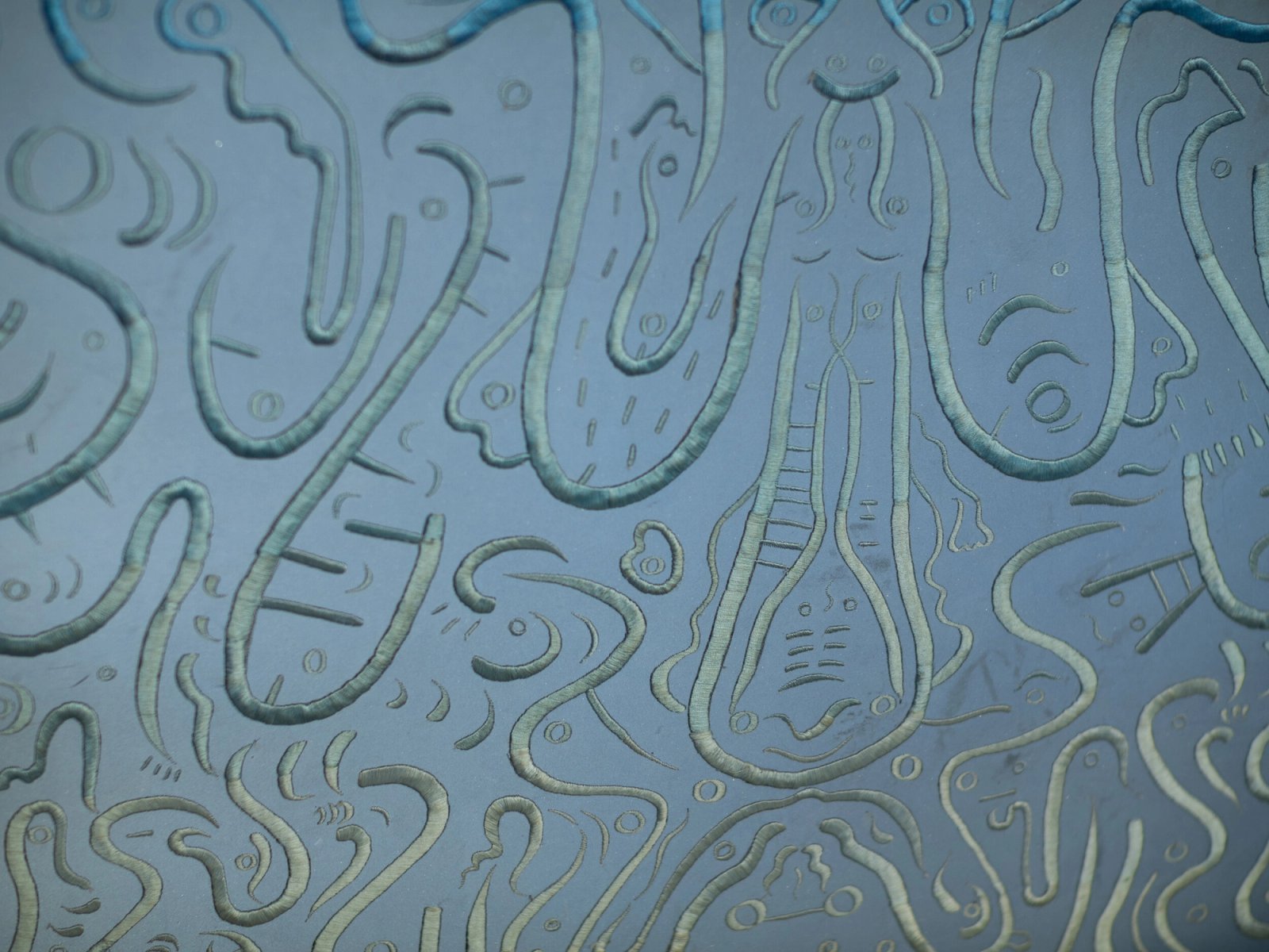 Multiverse Blue Fade Frequency I, detail 8