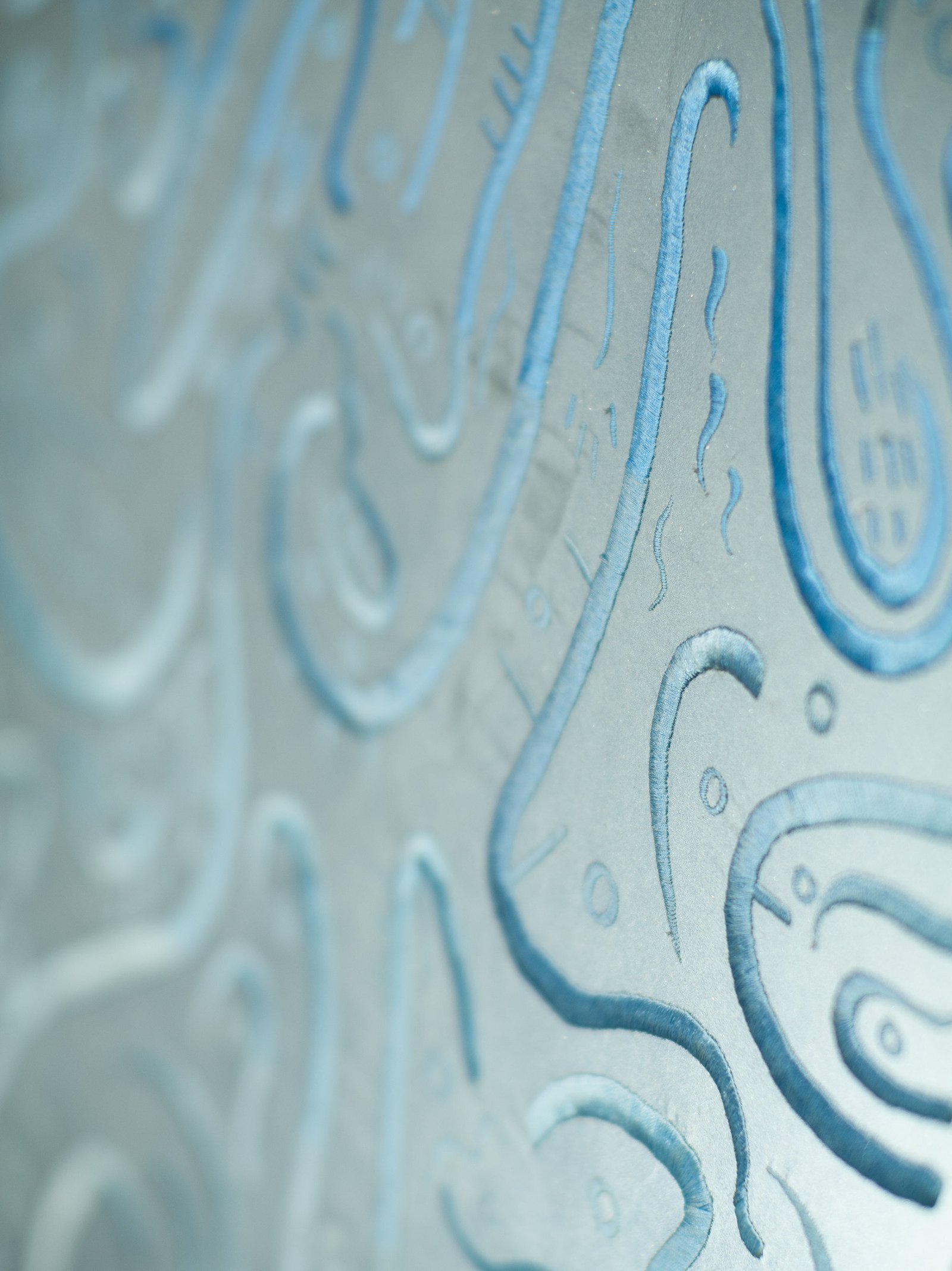 Multiverse Blue Fade Frequency I, detail 3