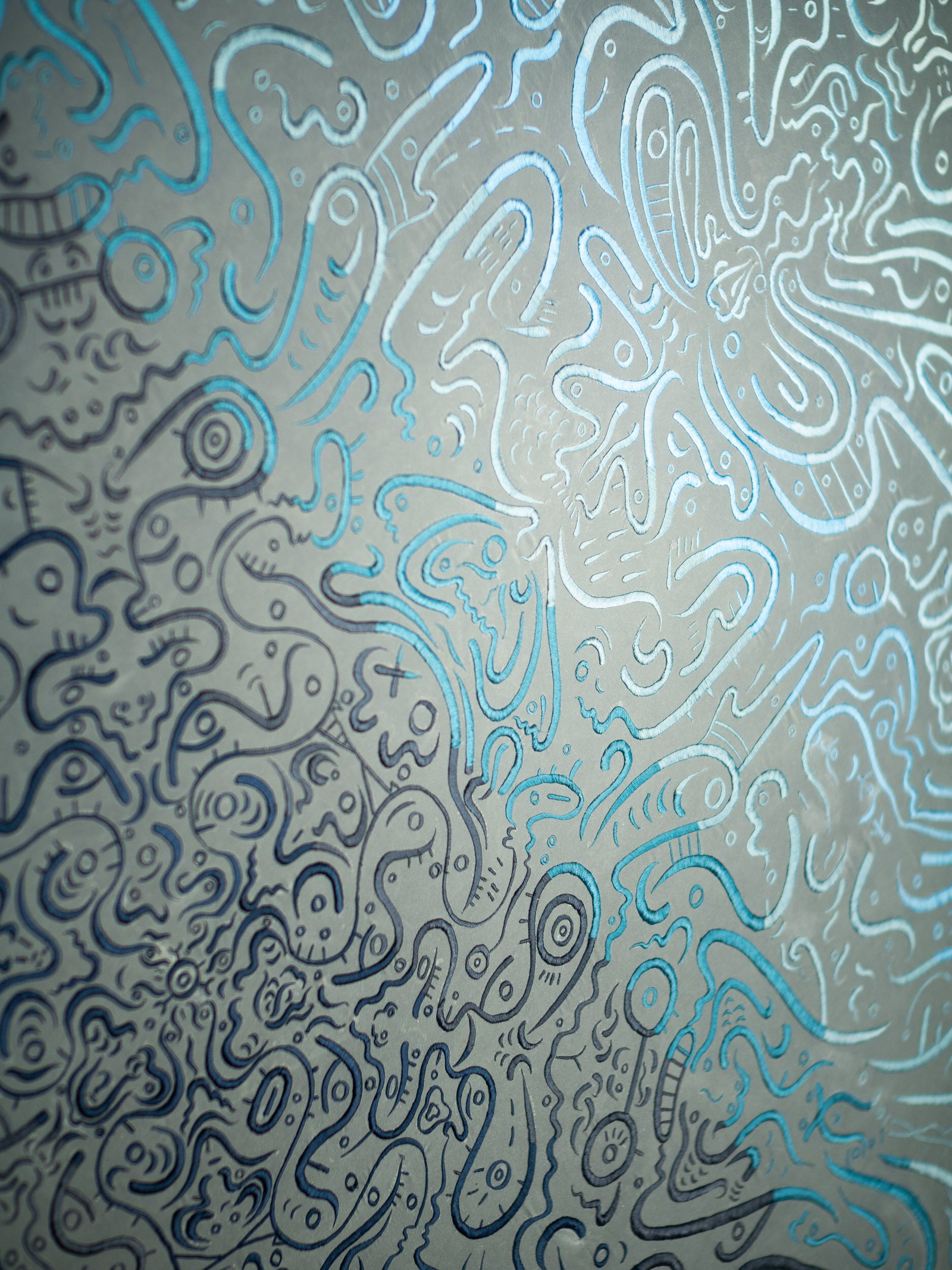 Multiverse Blue Fade Frequency I, detail 7