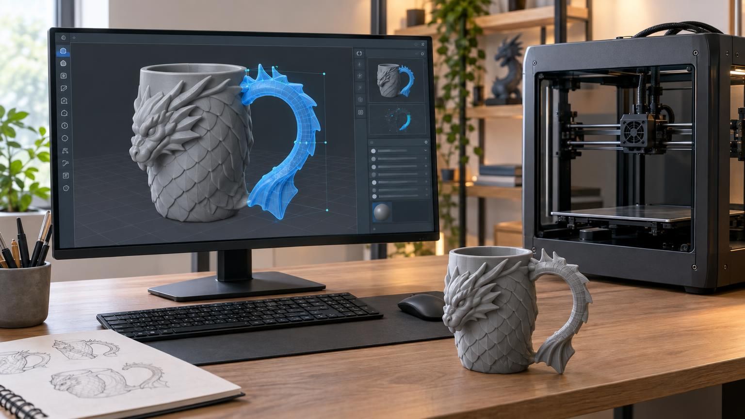 InstructMesh: Yapay zeka 3B modellerini düzeltme aracı