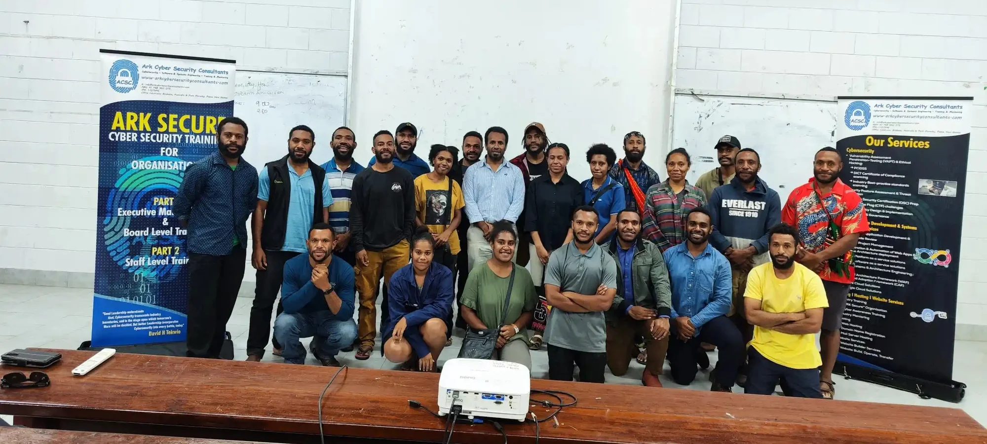 UPNG students participating in practical science, research and innovation activities.
