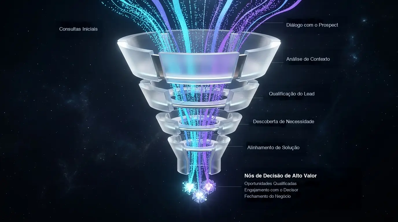 Funil Conversacional: Por Que Leads de IA Convertem Mais