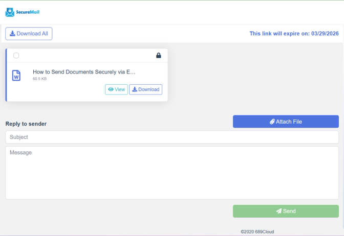 SecureMail client console