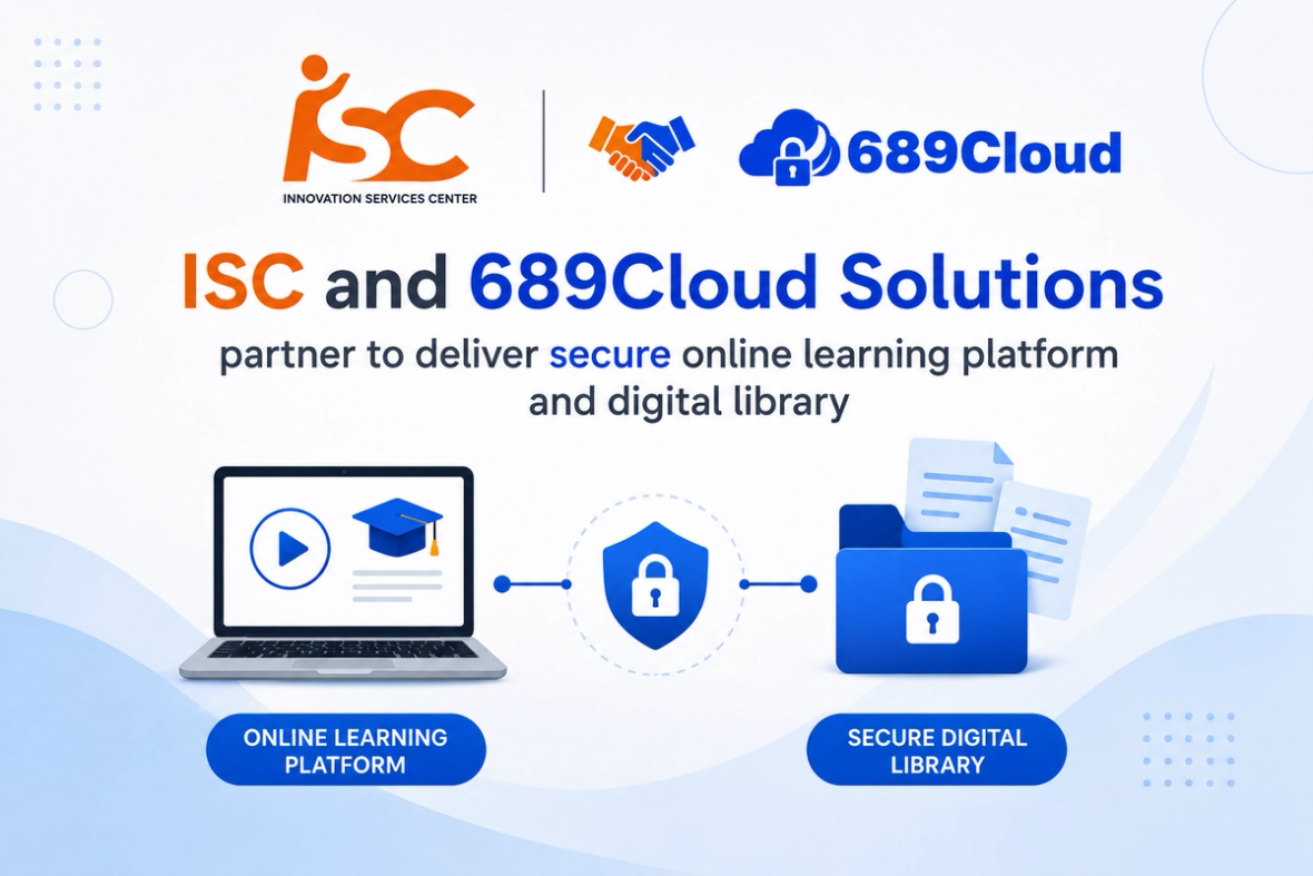 ISC and 689Cloud partnership for secure online training and e-Library platforms with DRM copyright protection