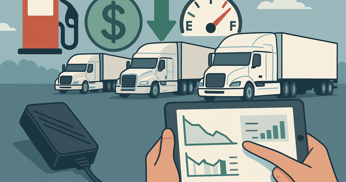 How to Reduce Fuel Consumption? The Answer Lies in a Smart GPS Tracking System!