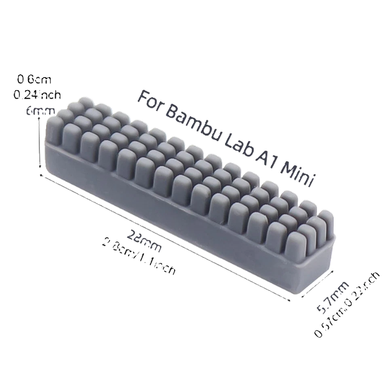Nozzle Cleaning Brushes Soft Silicone Brushes for A1 Mini