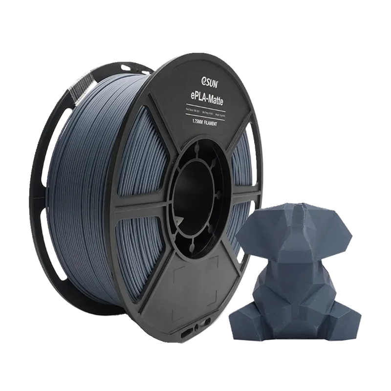 eSUN Matte PLA Filament Dark Grey