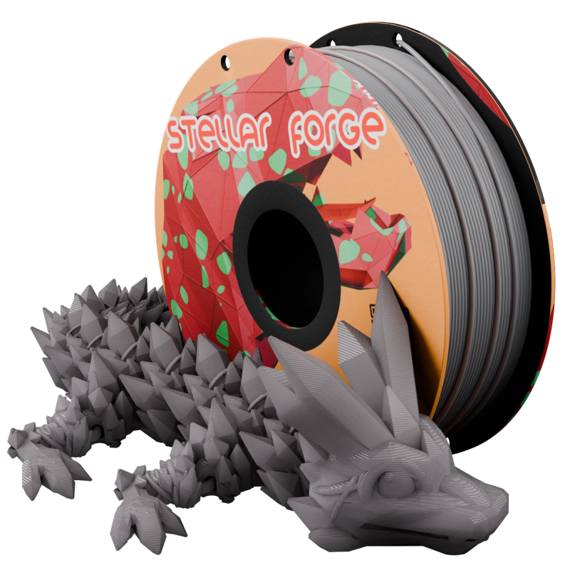 Stellar Forge Gray PLA Filament