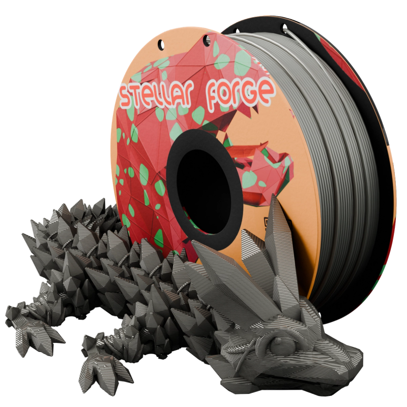 Stellar Forge Silver PLA Filament