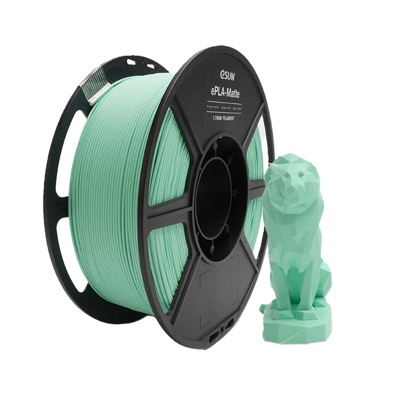 eSUN Matte PLA Filament Mint Green