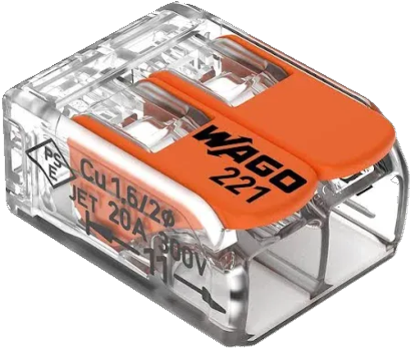 Wago Connector 2 Conductor