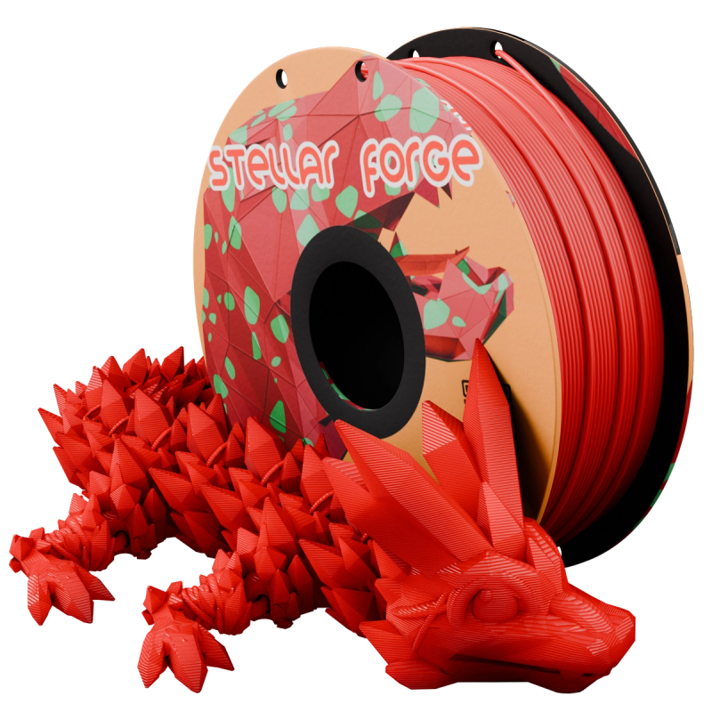 Stellar Forge Red PLA Filament