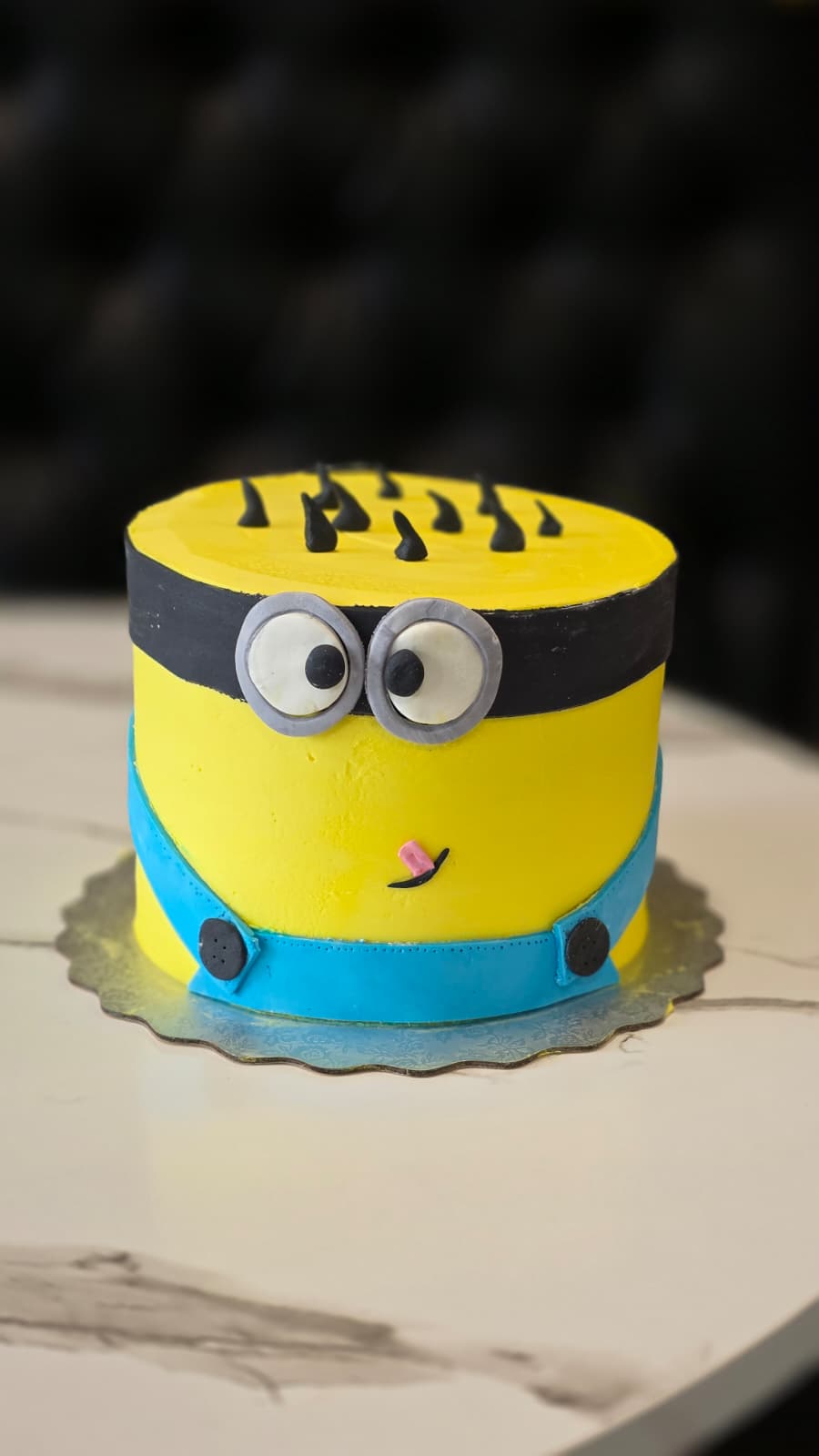 Birthday Statement Cake by Sugar Stream in Calgary
