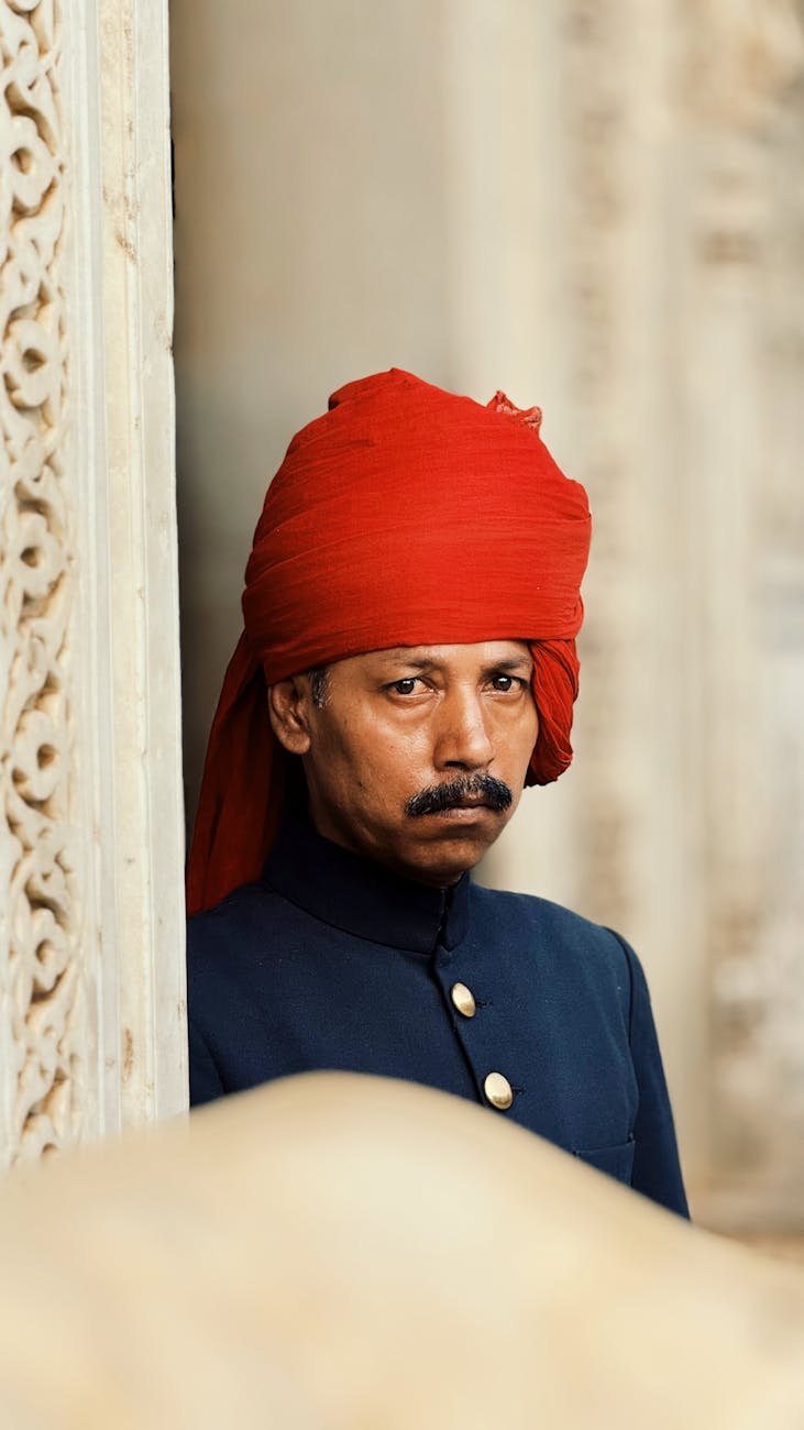 A portrait moment in India