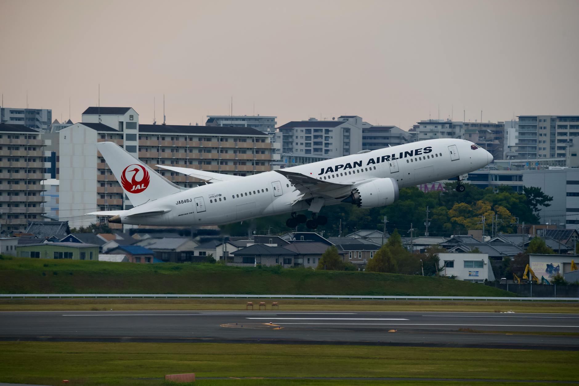 Departure on day 12, Japan