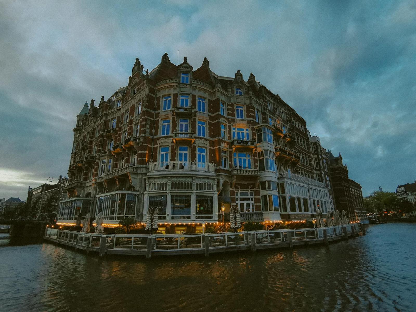 A hotel in Amsterdam, Belgium + Netherlands