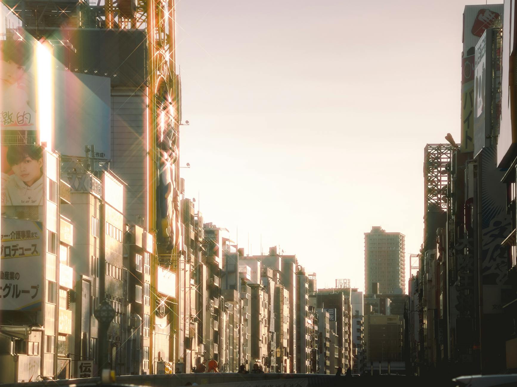 Japan at golden hour