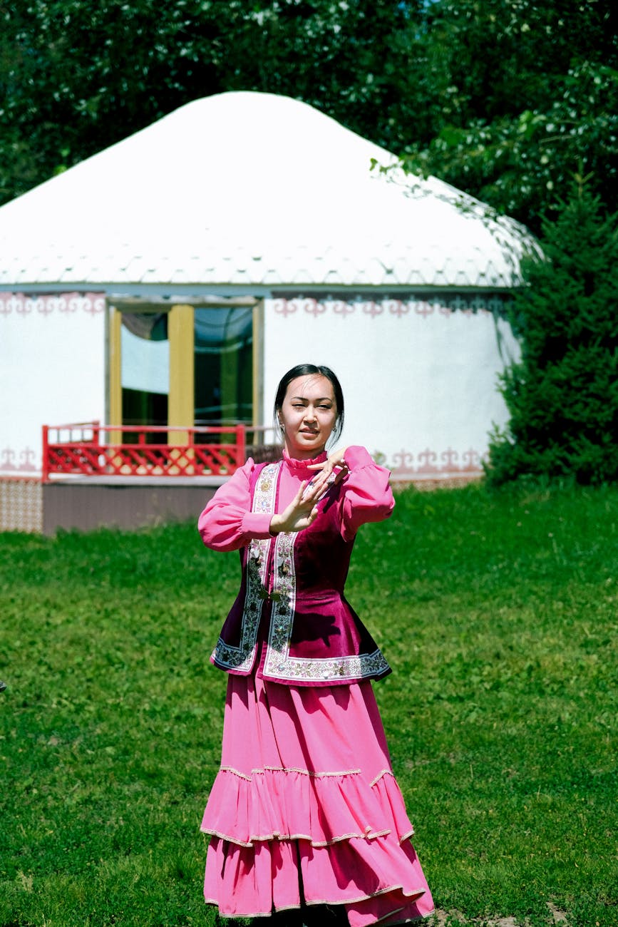 A portrait moment in Kazakhstan