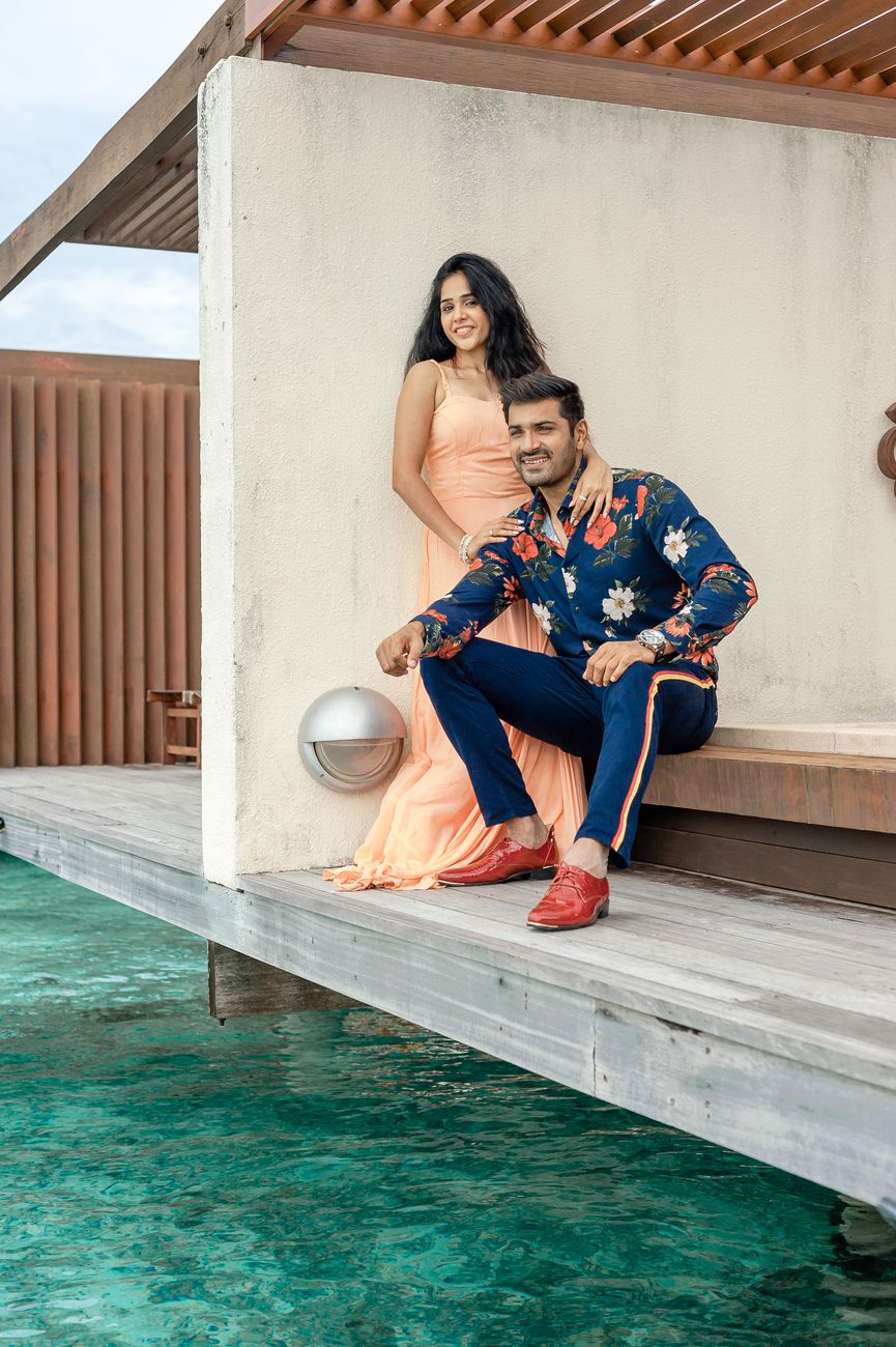 A portrait moment in Maldives