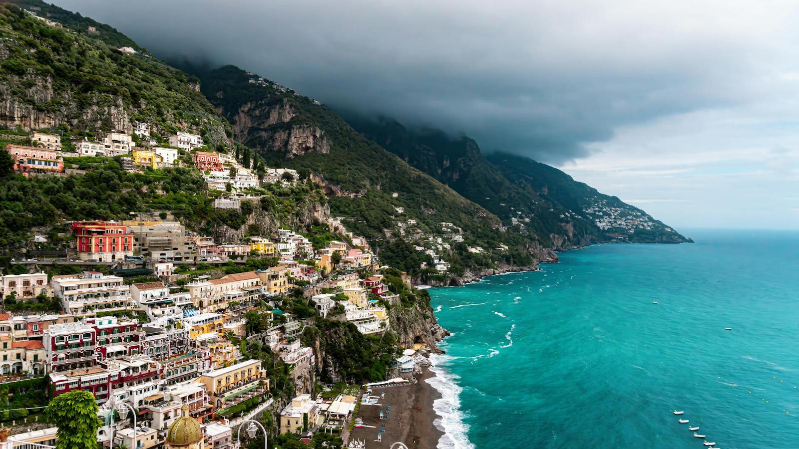 Amalfi Coast, Switzerland + Italy