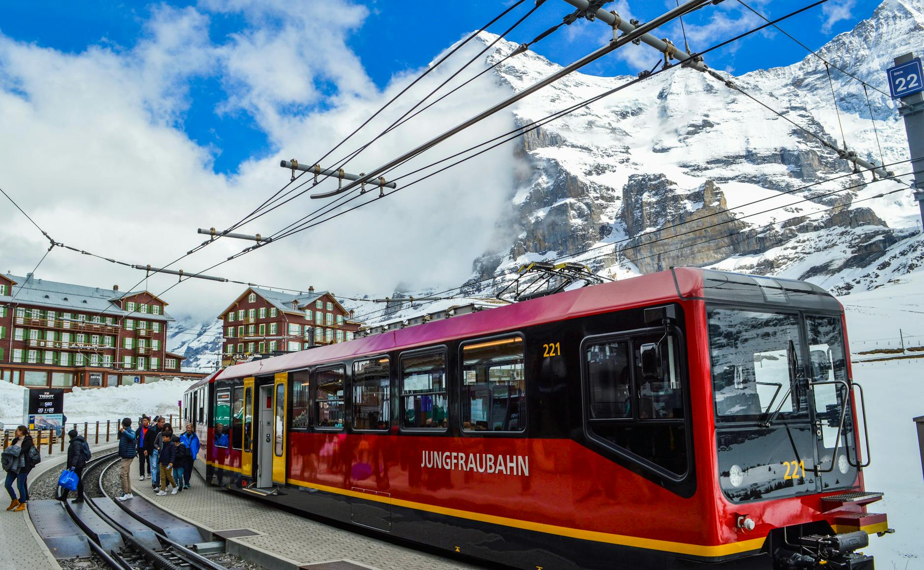 Day Trip To Jungfraujoch With Eiger Express On Swiss Pass on day 3, Switzerland + Italy