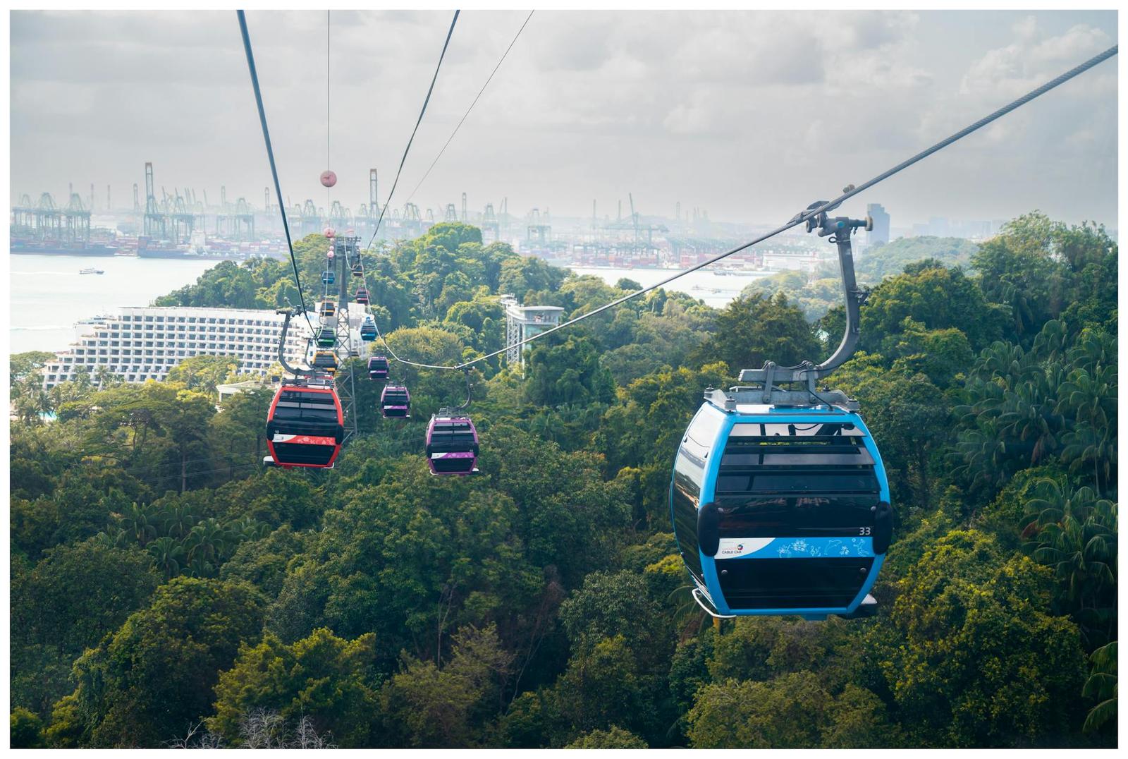 Sentosa cable car — Singapore