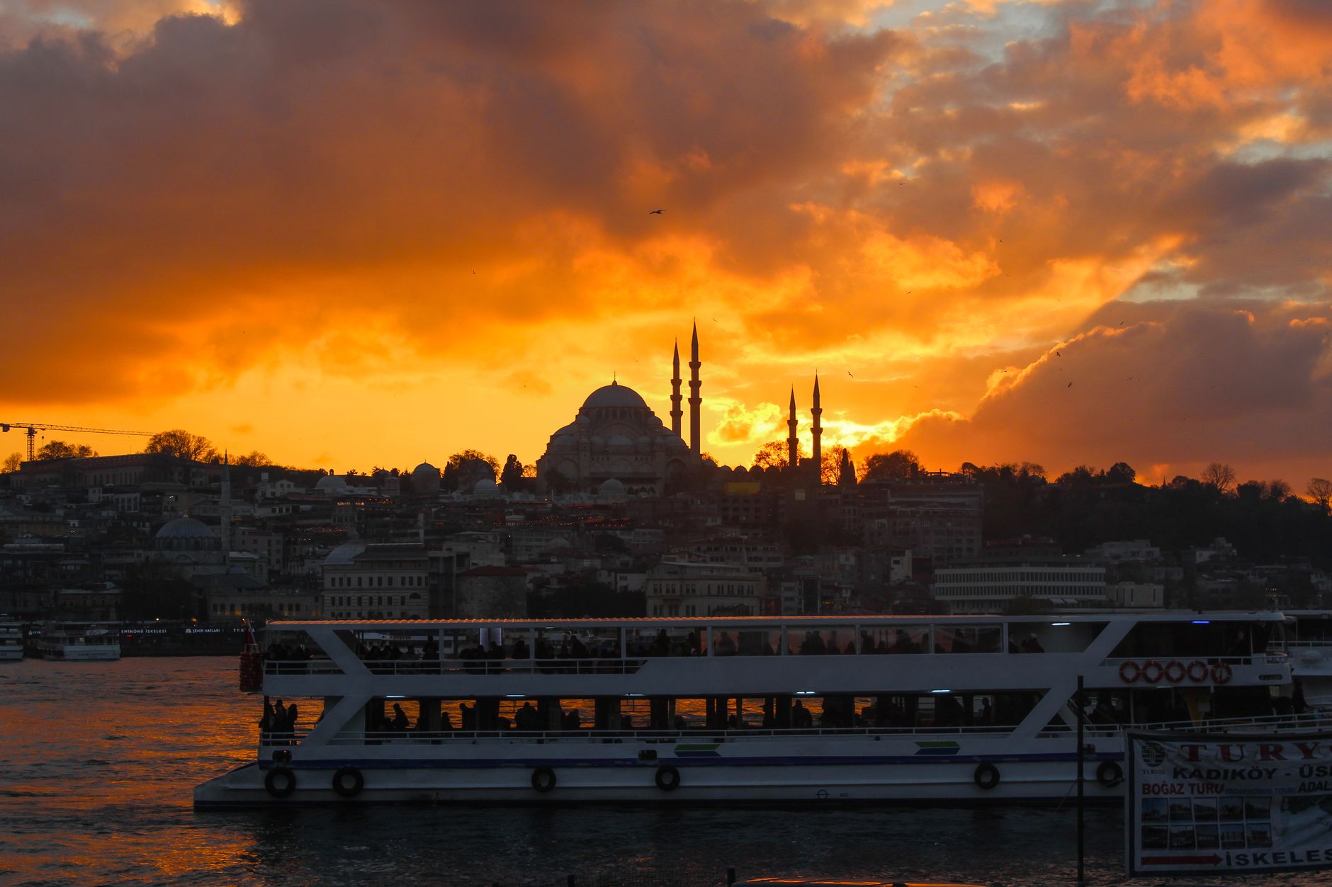 Turkey at golden hour