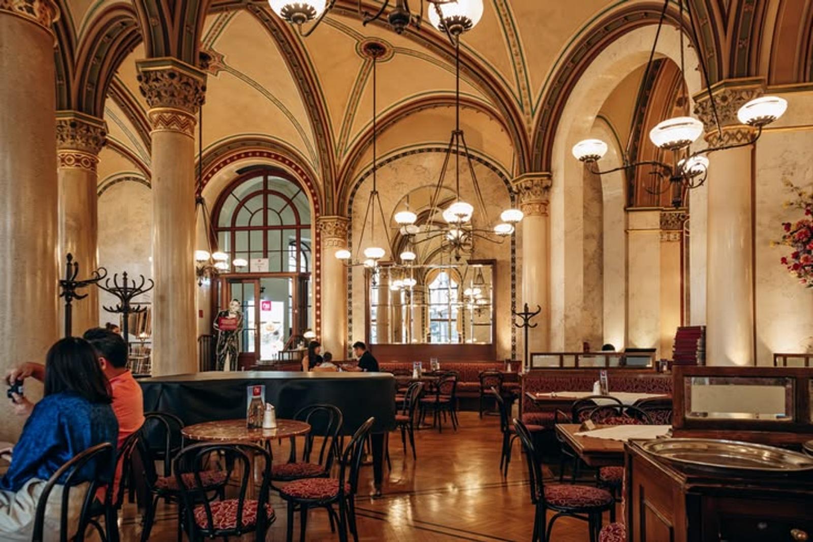 Vienna coffee-house culture walk