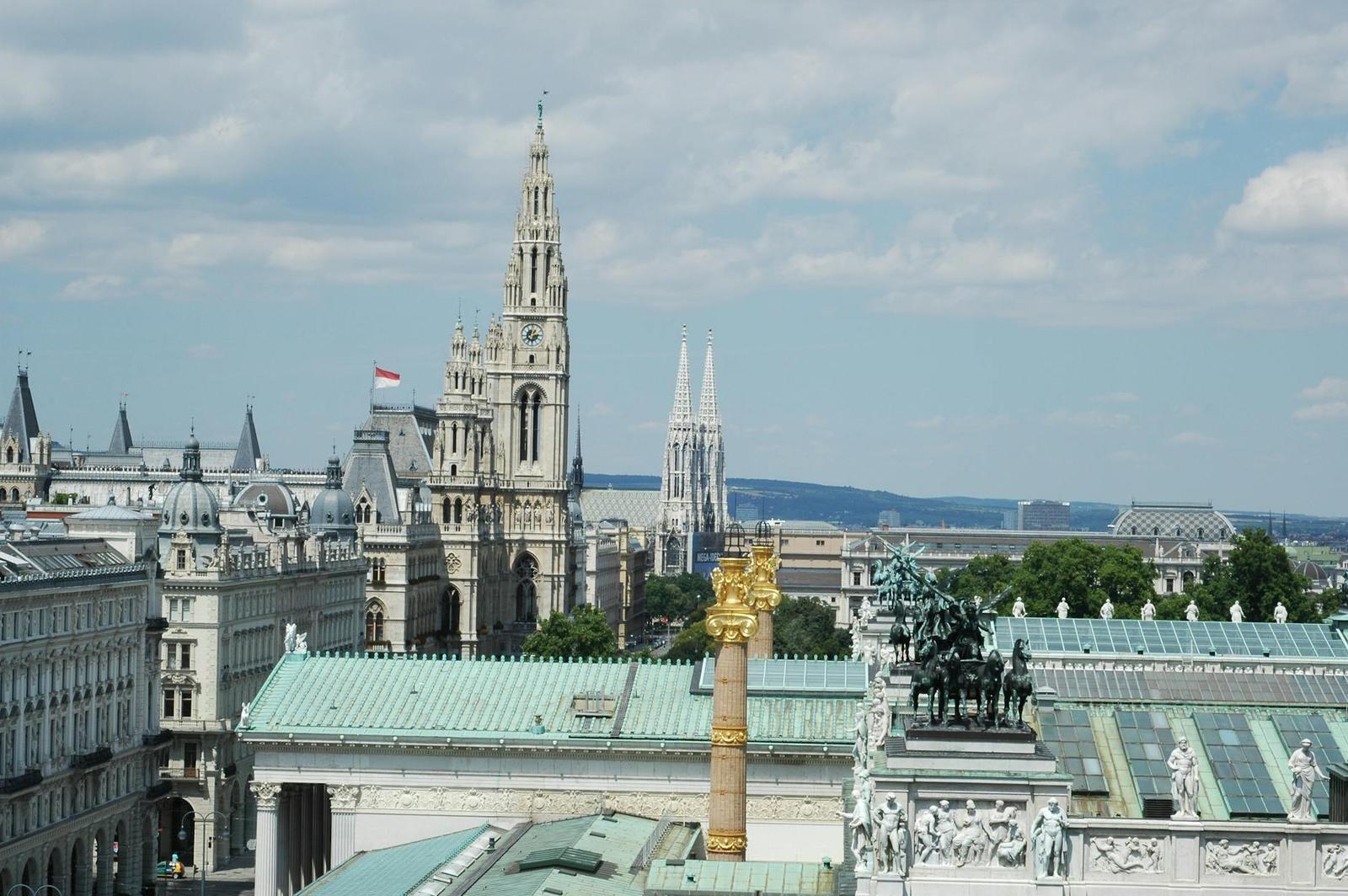 Vienna on day 1, Austria