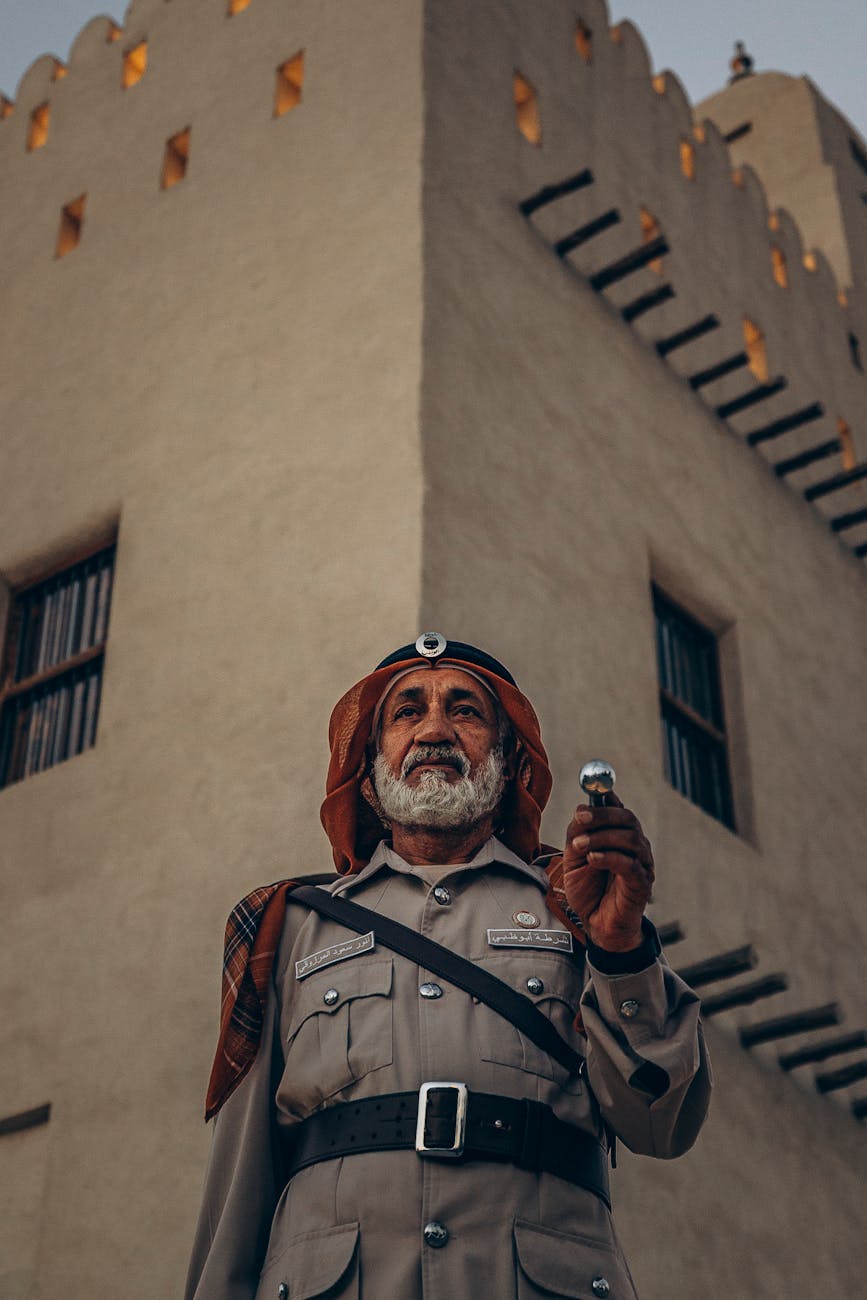 A portrait moment in UAE