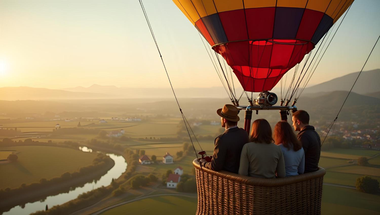 SOAR ABOVE MELBOURNE ON SUNRISE HOT AIR BALLOON RIDE