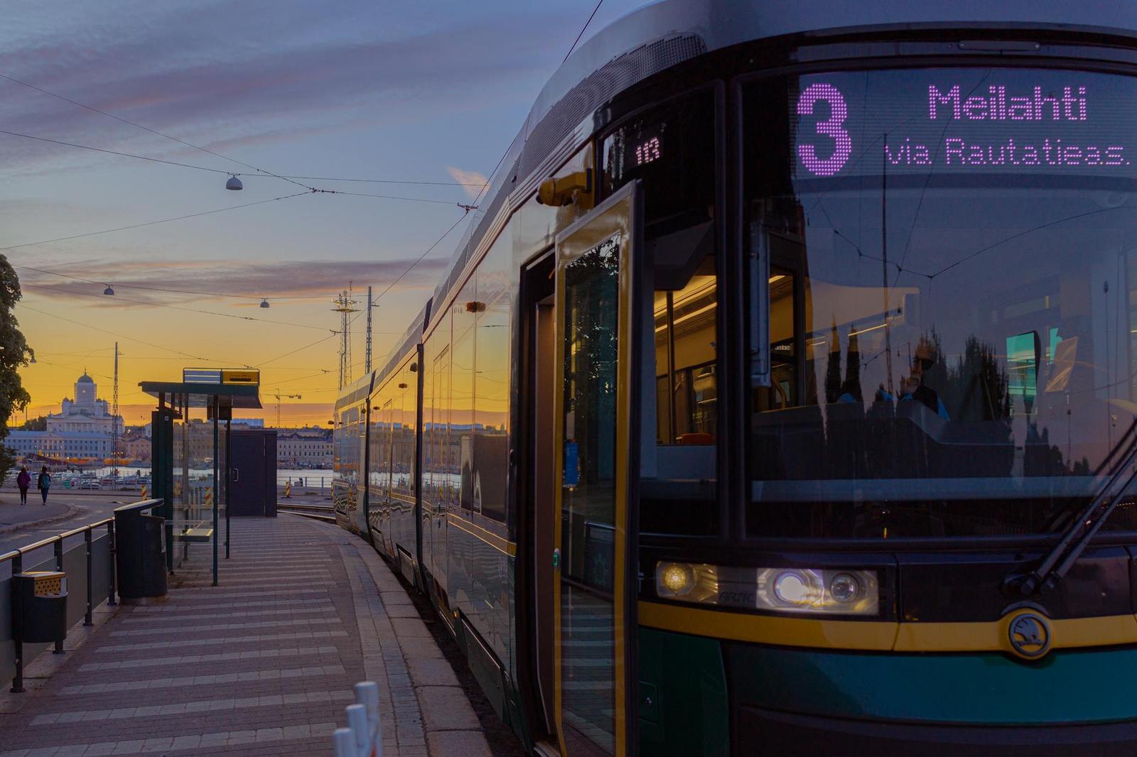 Overnight across — Helsinki, Denmark