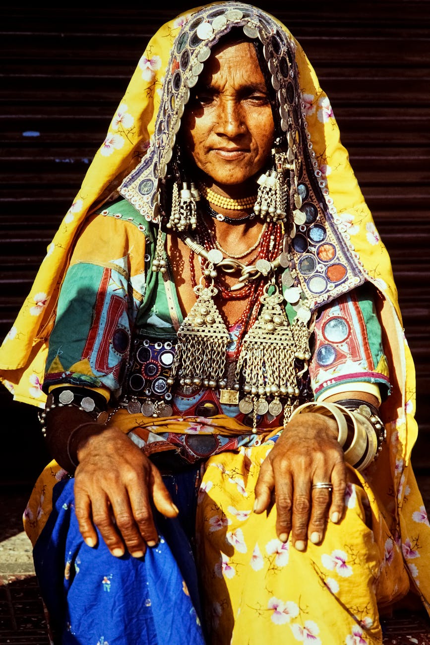 A portrait moment in India