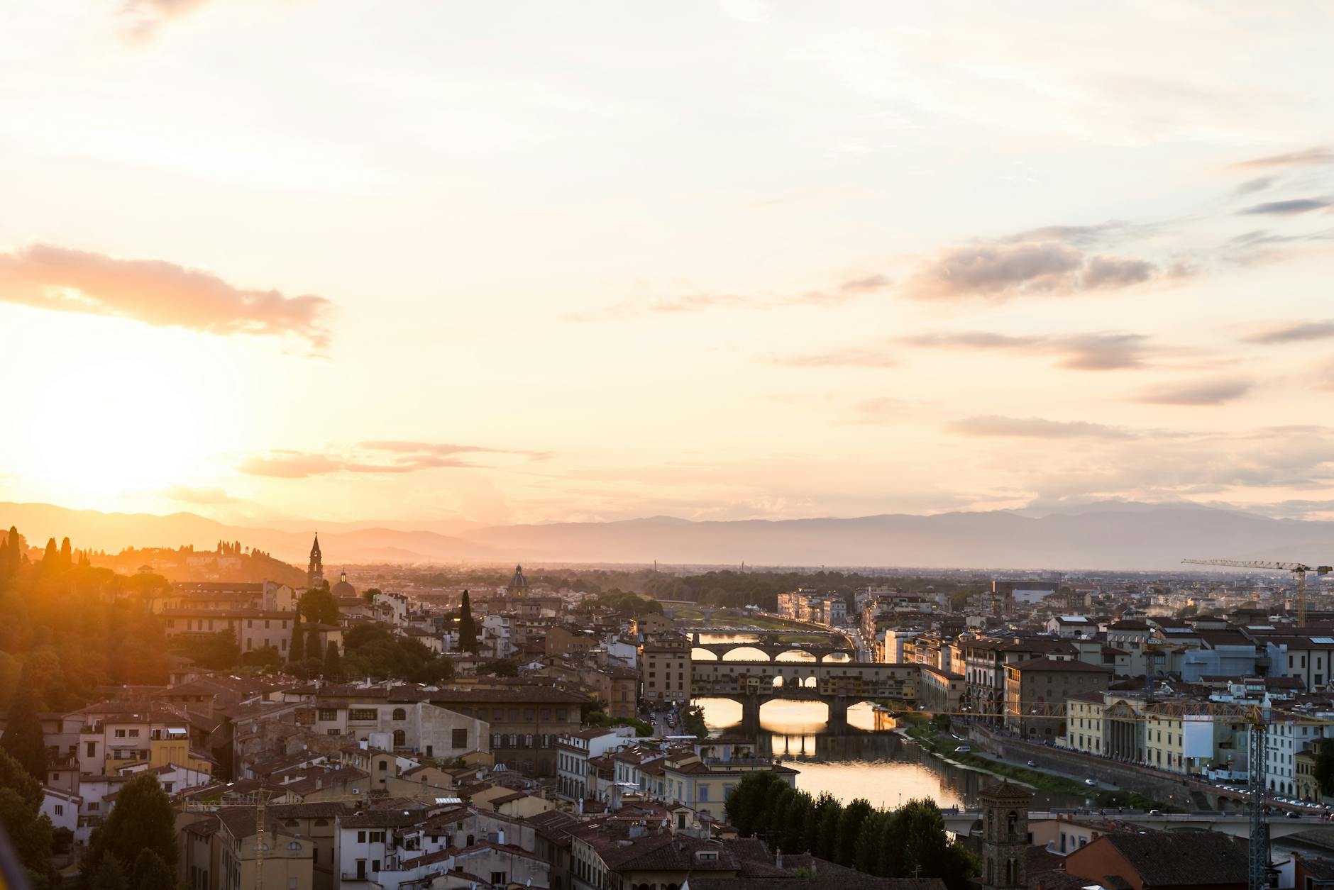 Italy at golden hour