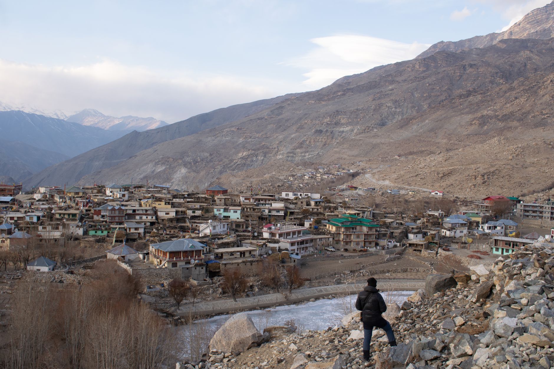 Nako Lake — Nako, India