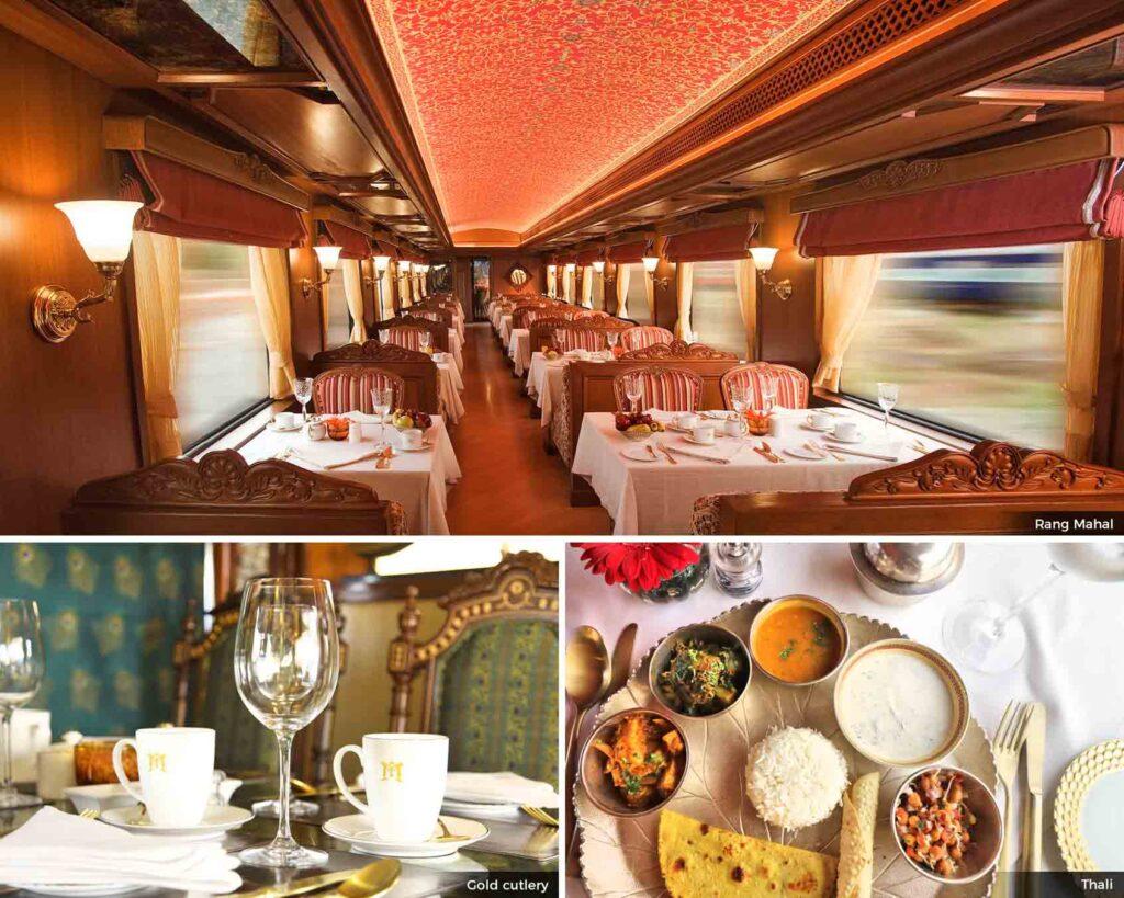 Exterior of the Maharajas' Express